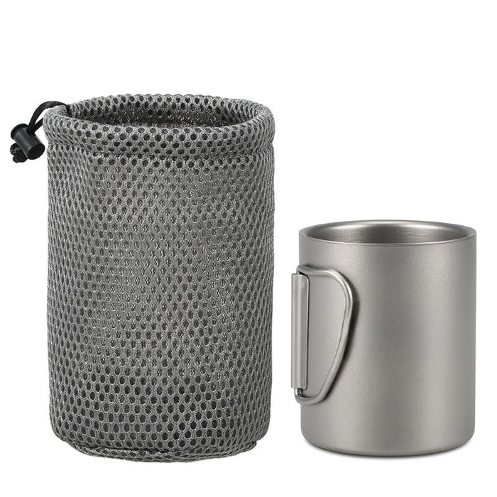 Double Wall Titanium Water Mug