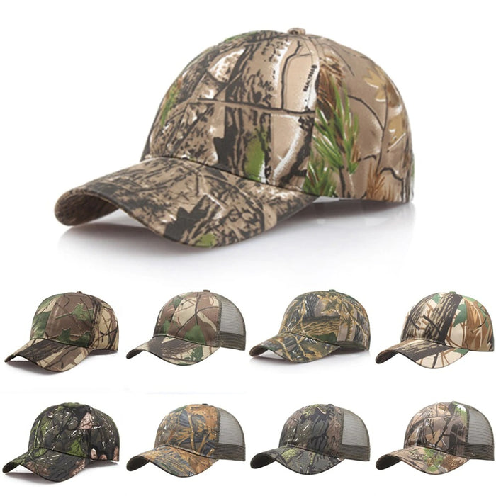 Unisex Outdoor Sun Protection Casual Camo Sports Cap