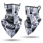 Outdoor Bandana Triangle Face Mask With Hanging Ears