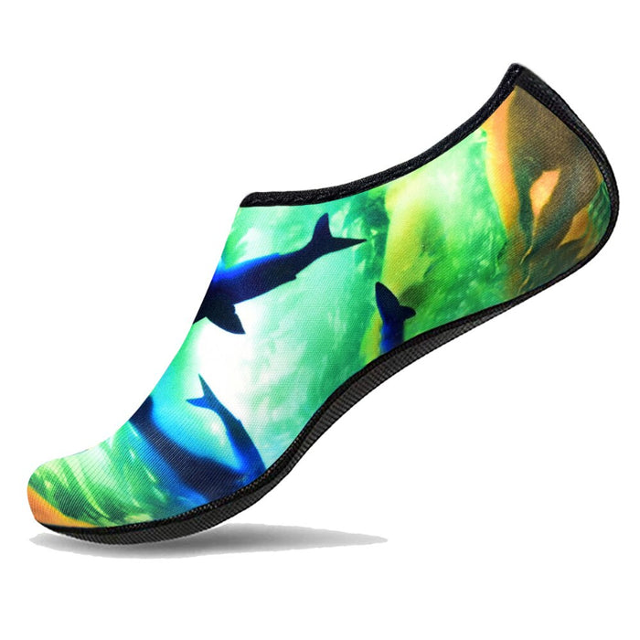 Colorful Printed Thin Water Upstream Shoe