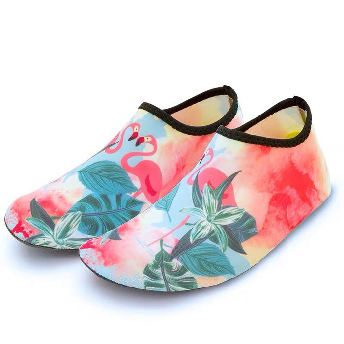 Printed Thin Multi Prints Anti Slip Upstream Shoes