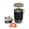 Camping Cooking System With Heat Exchanger