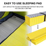 Portable Sleeping Camping Mat Foam Bed Mattress Pad