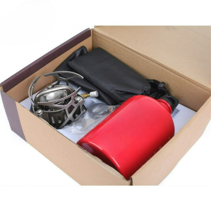 Portable Gas Stove Set With Foldable Burners